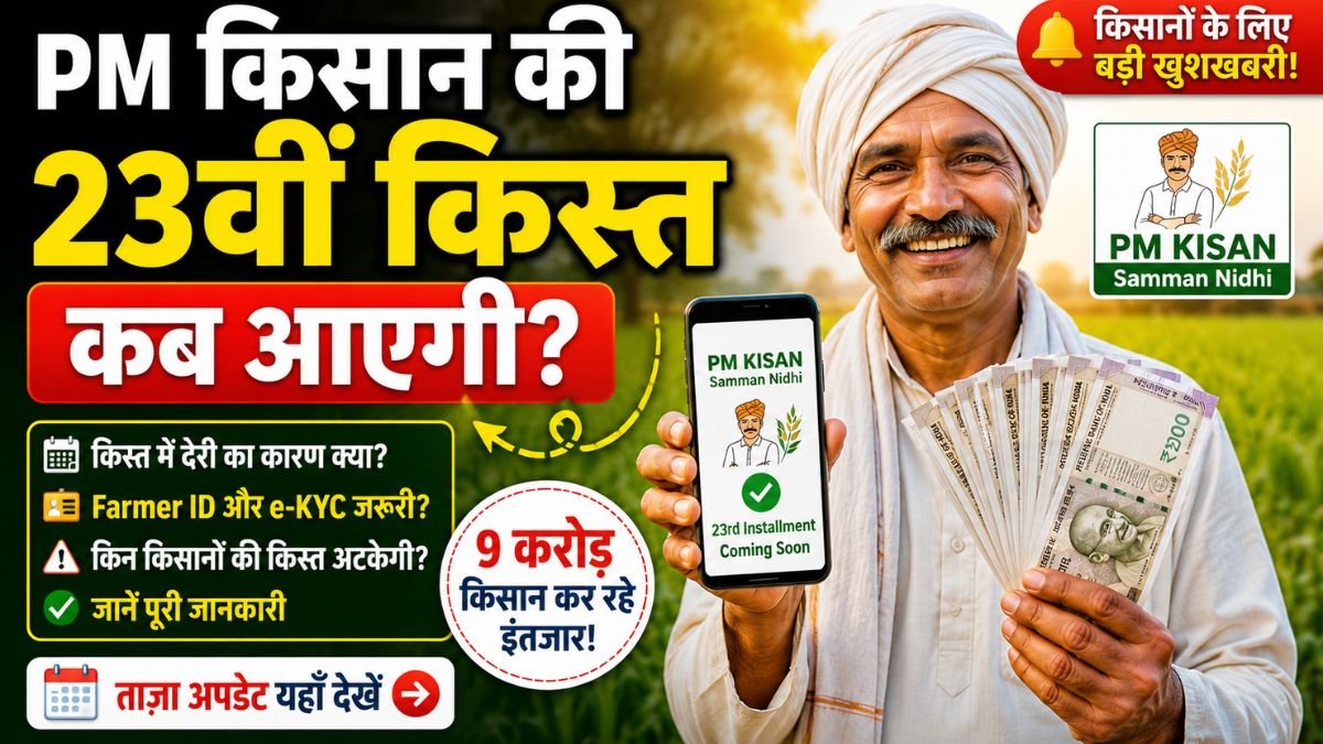 PM Kisan Yojana Ki 23 Kist Kab Aayegi