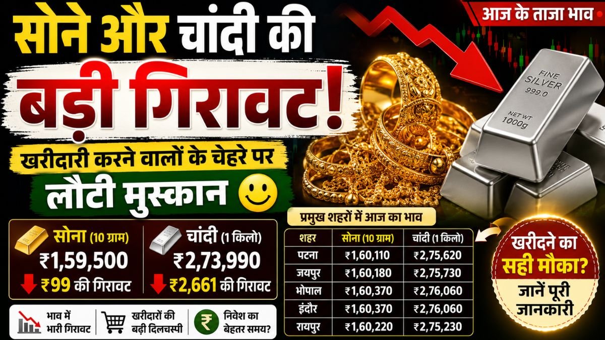 Gold Silver Price Crash